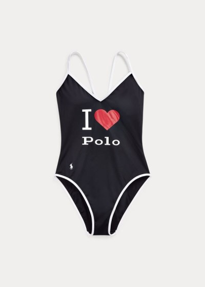 Women's Polo Ralph Lauren Crisscross-Strap One-Piece | 406518ZMR